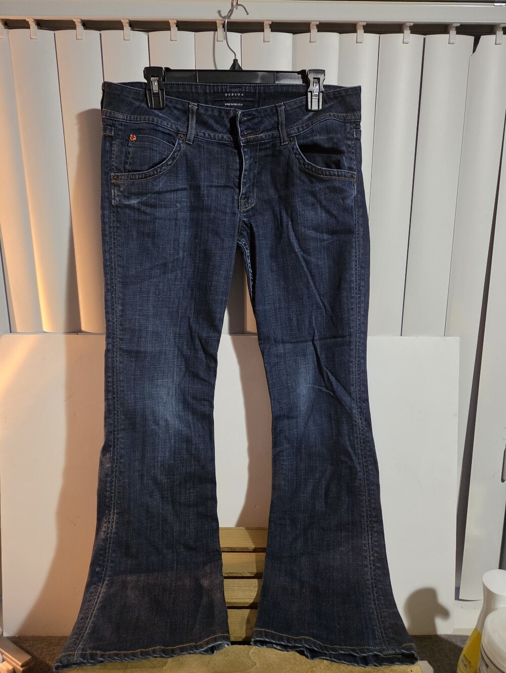 Women's Dark Blue Flared Jeans Size 32